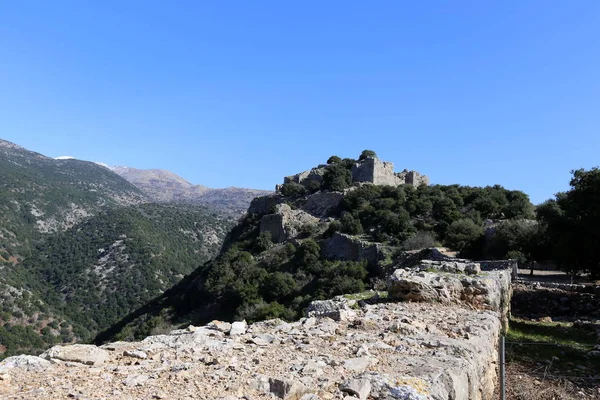 Nimrod Fortress Israel Medieval Fortress Located Northern Part Golan Heights — Stock Photo, Image