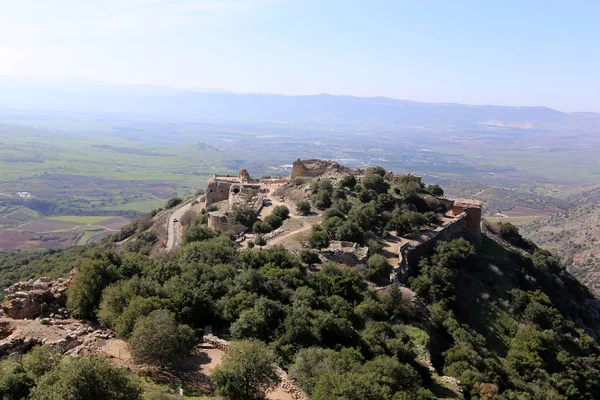 Nimrod Fort Israël Een Middeleeuws Fort Gelegen Het Noordelijke Deel — Stockfoto