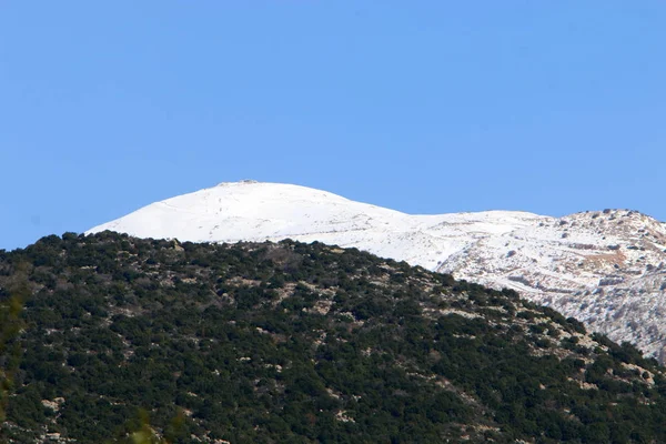 Der Hermon Ist Der Höchste Berg Israels Und Der Einzige — Stockfoto