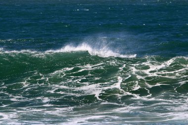 İsrail 'in kuzeyindeki Akdeniz kıyısında. 