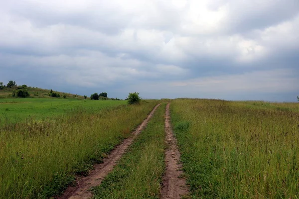 Camino Mucho Más Allá Del Horizonte — Foto de Stock