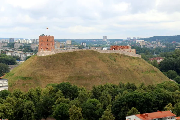 Litvanya Nın Başkenti City Vilnius Için Yürüyüş — Stok fotoğraf