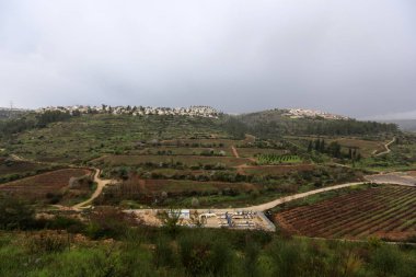 Kudüs, İsrail devletinin başkenti Antik şehri sokaklarında yürümek. 