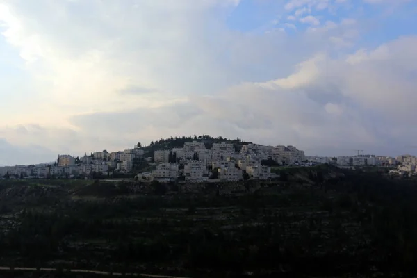 Vandra Genom Gatorna Den Gamla Staden Jerusalem Huvudstaden Staten Israel — Stockfoto