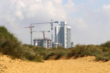 Netanya İsrail, Akdeniz kıyısında bir tatil bir şehirdir. 