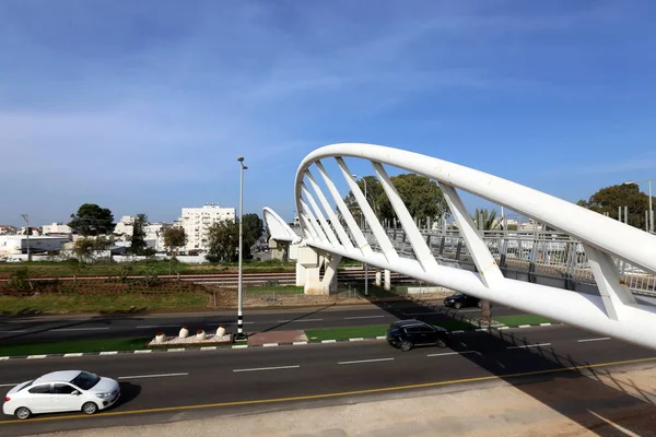 Carretera Una Estructura Ingeniería Para Movimiento Vehículos Peatones — Foto de Stock