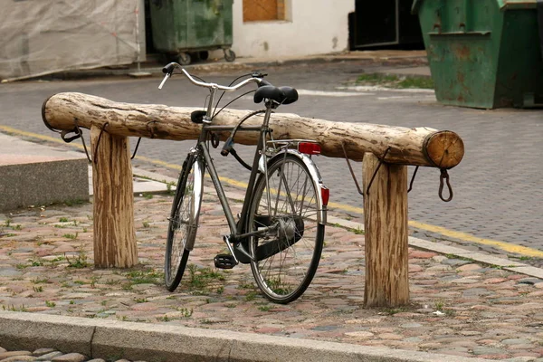 Das Rad Ist Eine Kreisrunde Scheibe Die Sich Die Achse — Stockfoto