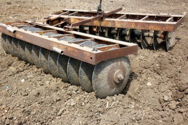 Akdeniz kıyısında büyük bir ekskavatör kazma kum mu 