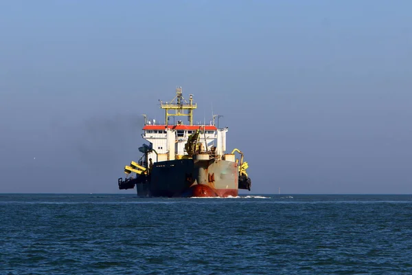 Dampfer Großes Fracht Und Passagierschiff — Stockfoto