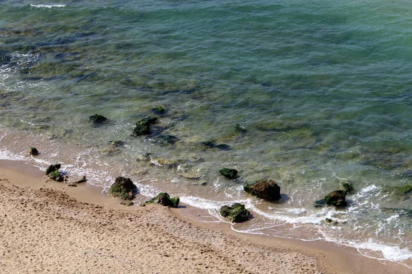 伊斯拉尔岛北部的地中海沿岸 — 图库照片