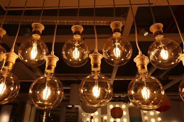 Lanterna Sorgente Luminosa Artificiale Portatile Fissa — Foto Stock