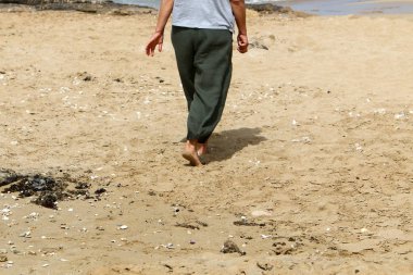 İsrail 'in kuzeyindeki Akdeniz kıyısında. 