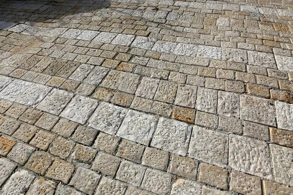 Ein Bürgersteig Ist Ein Fußweg Der Sich Auf Der Straßenseite — Stockfoto