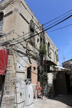 Jaffa şehir Tel Aviv Akdeniz kıyısında 