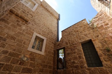 Jaffa şehir Tel Aviv Akdeniz kıyısında 