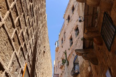 Jaffa şehir Tel Aviv Akdeniz kıyısında 