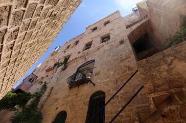 Jaffa şehir Tel Aviv Akdeniz kıyısında 