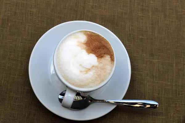 Bordet Varm Och Stark Kaffe — Stockfoto