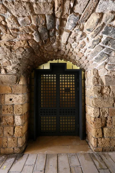 Porta Uma Abertura Parede Para Entrar Sair Sala — Fotografia de Stock