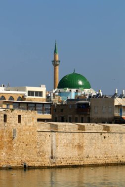 Acre - bir antik kent - İsrail, Akdeniz kıyısında bir kalede
