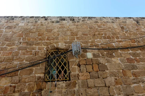 Window Opening Wall Serves Receive Light Room Ventilation — Stock Photo, Image