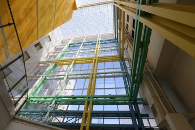 geometrik şekiller ve çizgiler doğa ve İnşaat 