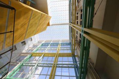 geometrik şekiller ve çizgiler doğa ve İnşaat 