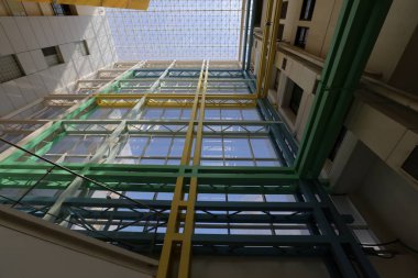 geometrik şekiller ve çizgiler doğa ve İnşaat 