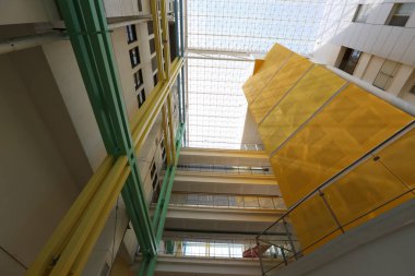 geometrik şekiller ve çizgiler doğa ve İnşaat 