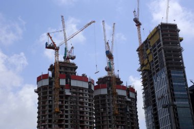 Tel Aviv İsrail Akdeniz kıyısında şehirde 