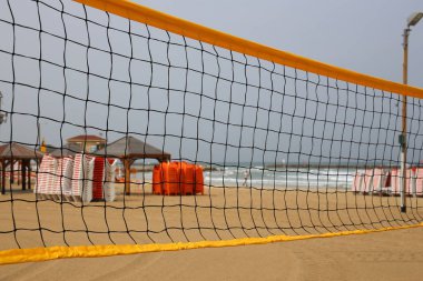 Tel Aviv İsrail Akdeniz kıyısında şehirde 