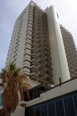 Tel Aviv İsrail Akdeniz kıyısında şehirde 