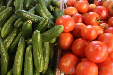 Sebze IFF eski kasaba İsrail içinde pazarda satılmaktadır 