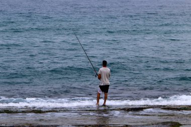 İsrail 'in kuzeyindeki Akdeniz kıyısında. 