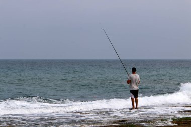İsrail 'in kuzeyindeki Akdeniz kıyısında. 