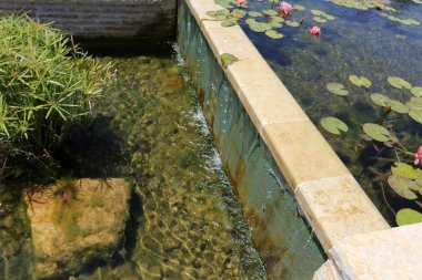 yapay bir açık park düşen su Çeşmesi 