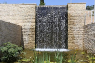 yapay bir açık park düşen su Çeşmesi 