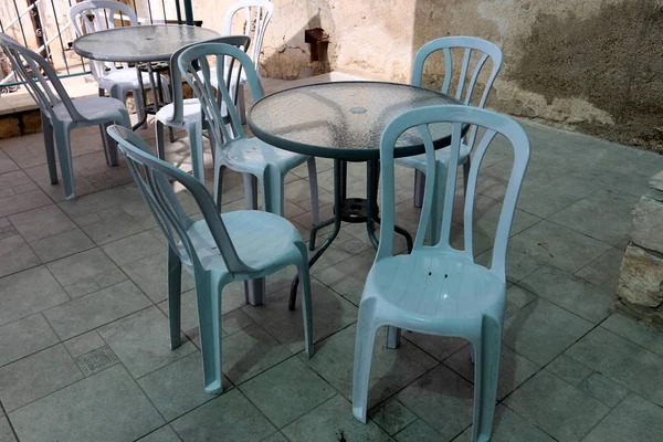 Stuhl Möbel Für Eine Person Mit Rückenlehne Und Sitz — Stockfoto