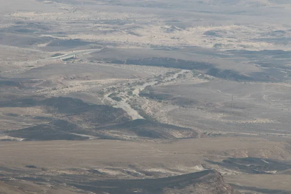 Ramon Crater Negevské Poušti Jižním Izraeli — Stock fotografie