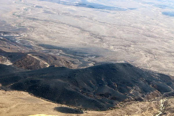 Ramon Crater Negevské Poušti Jižním Izraeli — Stock fotografie