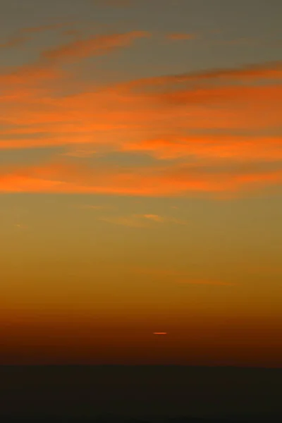 Sunrise Ramon Crater Negev Desert Israel — Stock Photo, Image