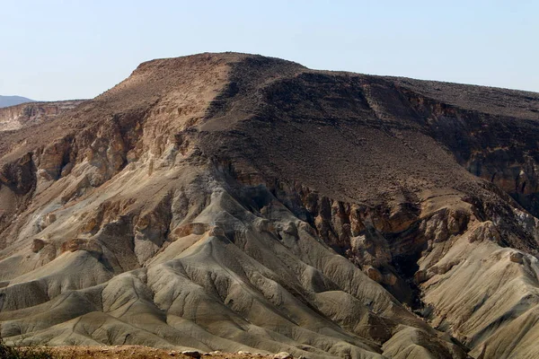 Negev Deserto Oriente Médio Localizado Sul Israel — Fotografia de Stock