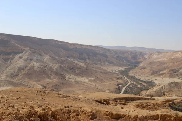 Negev Desert Middle East Located Southern Israel — Stock Photo, Image