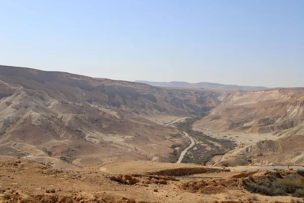 Negev Öken Mellanöstern Belägen Södra Israel — Stockfoto