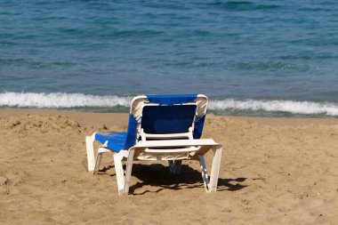 İsrail devletinin kuzeyinde Akdeniz'in ıssız kıyıları 