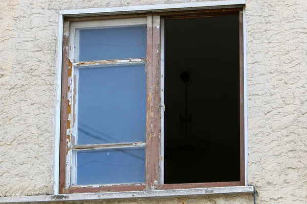 Fenster Eine Öffnung Der Wand Die Zum Eintritt Von Licht — Stockfoto