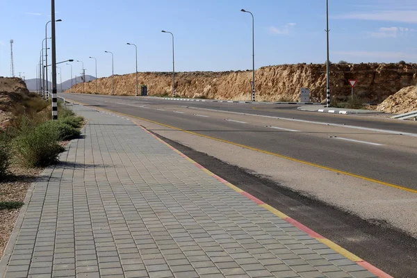 Carretera Para Los Coches Norte Israel — Foto de Stock