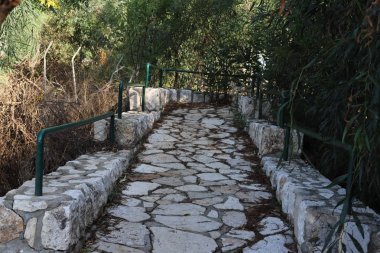 İsrail 'deki Hayfa ile Lübnan' daki Beyrut arasındaki terk edilmiş demiryolu hattı 