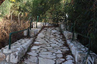 İsrail 'deki Hayfa ile Lübnan' daki Beyrut arasındaki terk edilmiş demiryolu hattı 