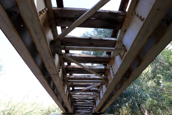 Linha Ferroviária Abandonada Entre Haifa Israel Beirute Líbano — Fotografia de Stock